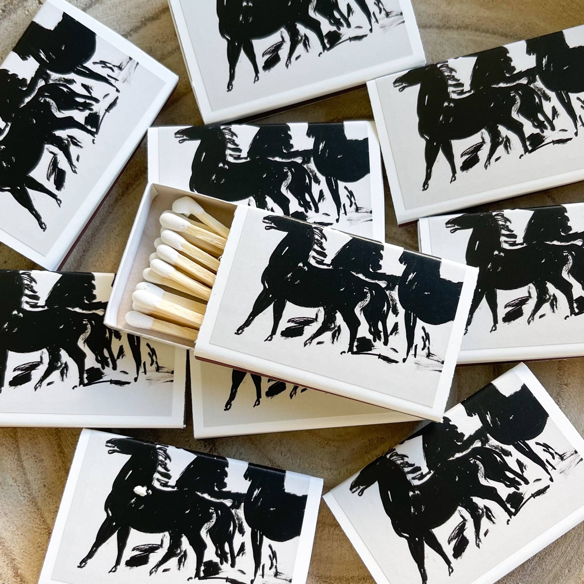 Abstract Wild Horses Matches