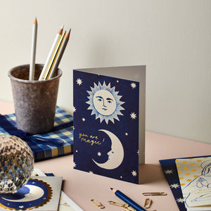 Moon & Sun You Are Magic Card