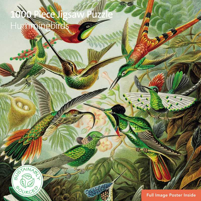 Hummingbird Sustainable Jigsaw Puzzle