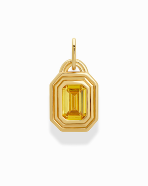 Monroe Birthstone Charm - November