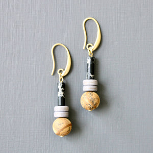 Jasper Mini Earrings