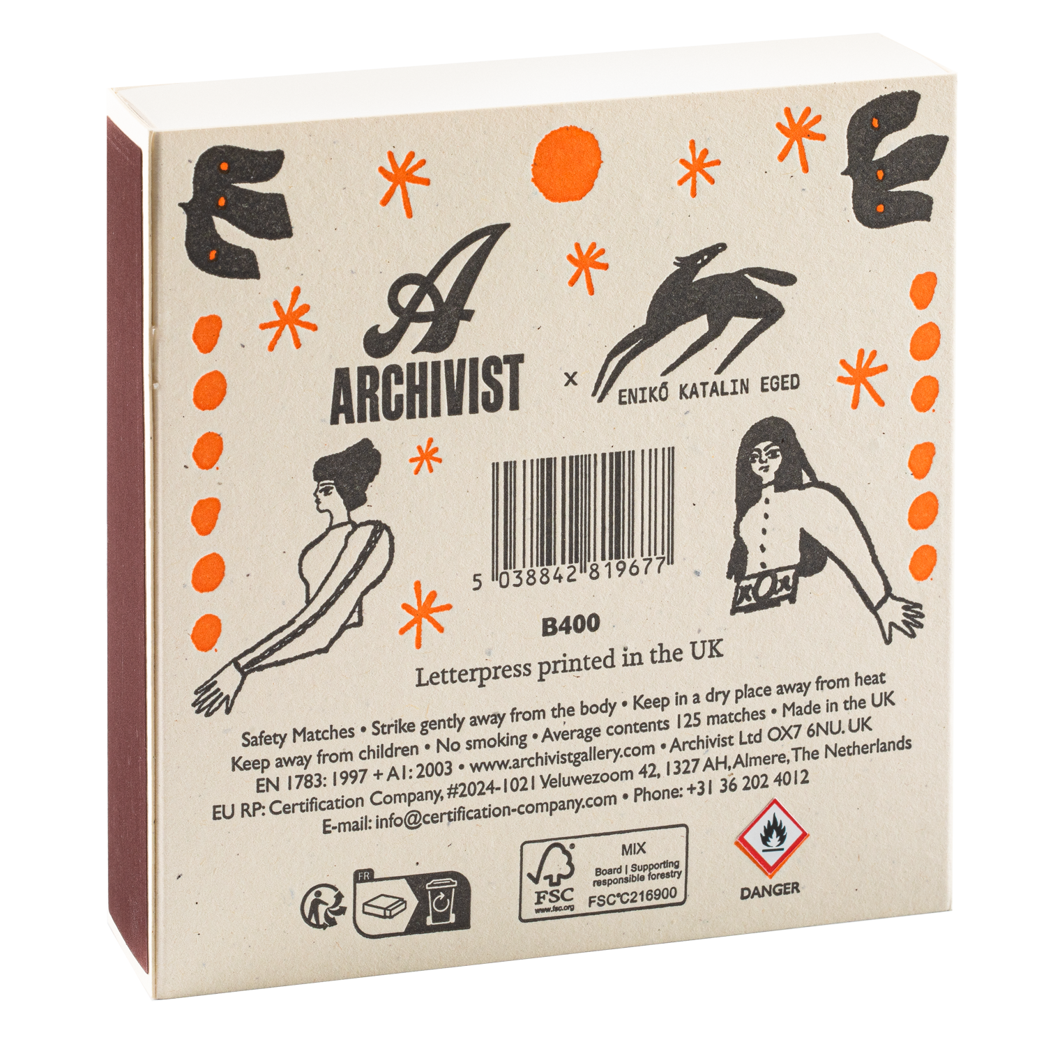 Sisterhood - Square Safety Matches