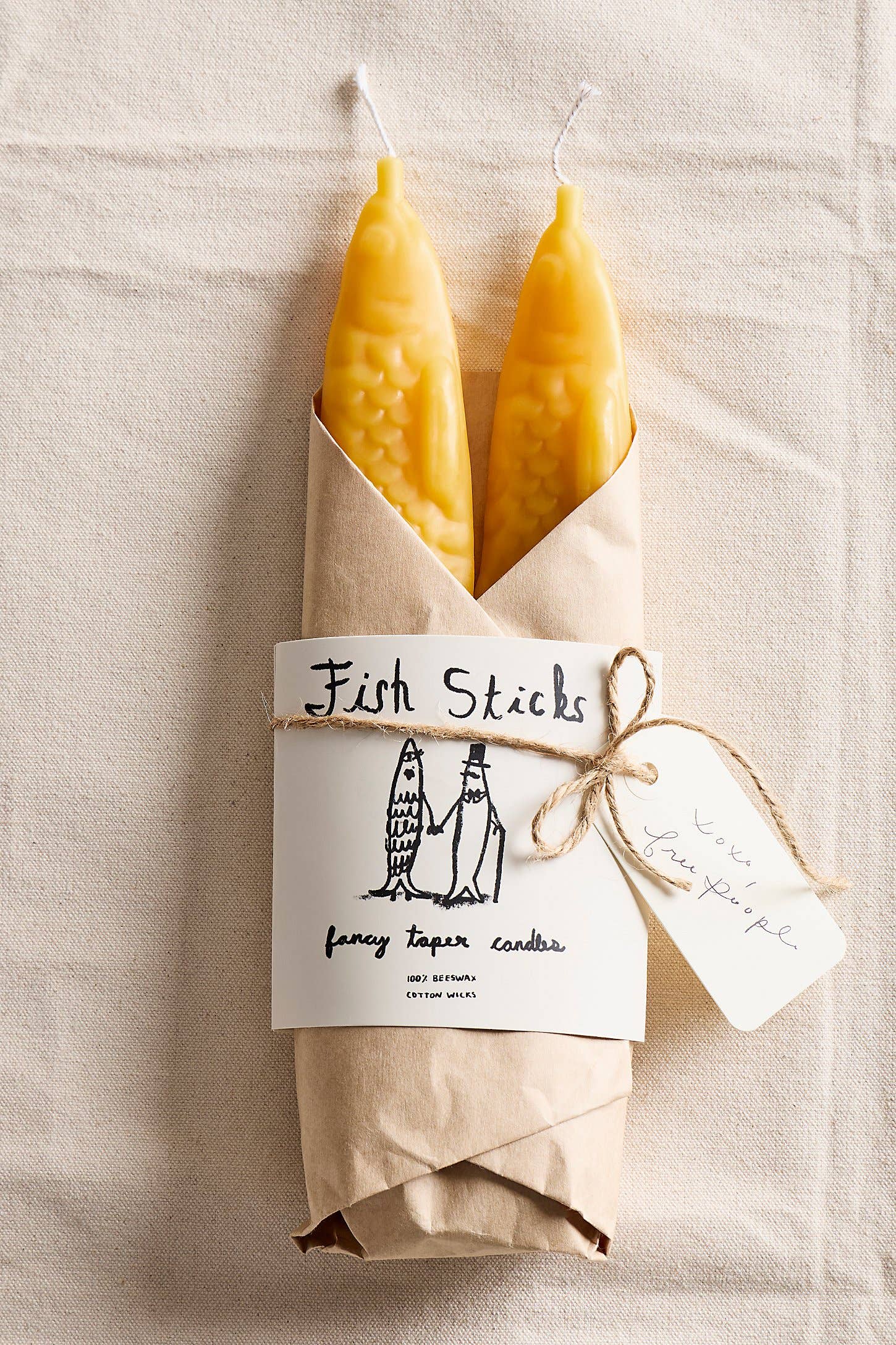 Fish Sticks-Handmade Fish Shaped Candles