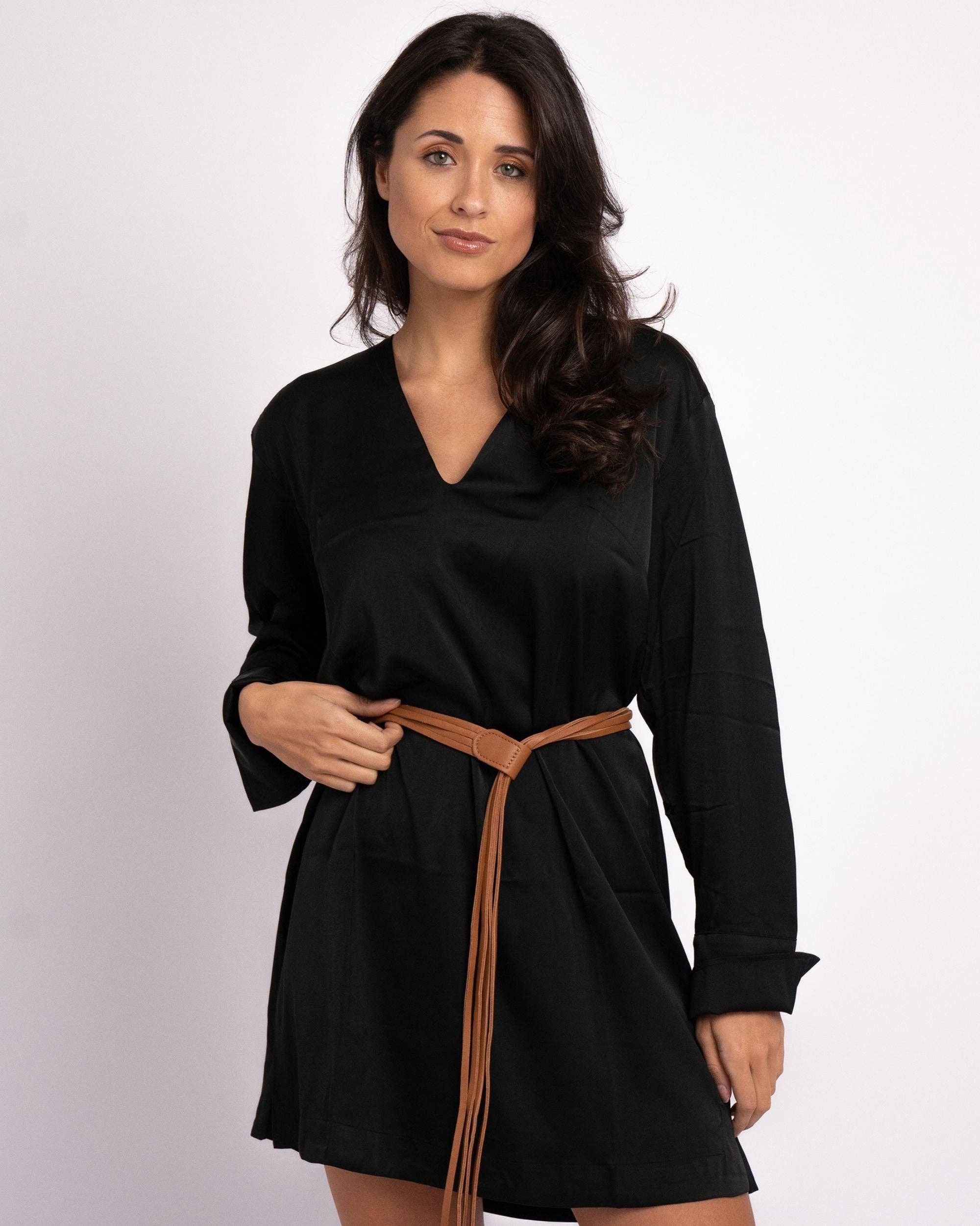 Evin - Leather Wrap Belt