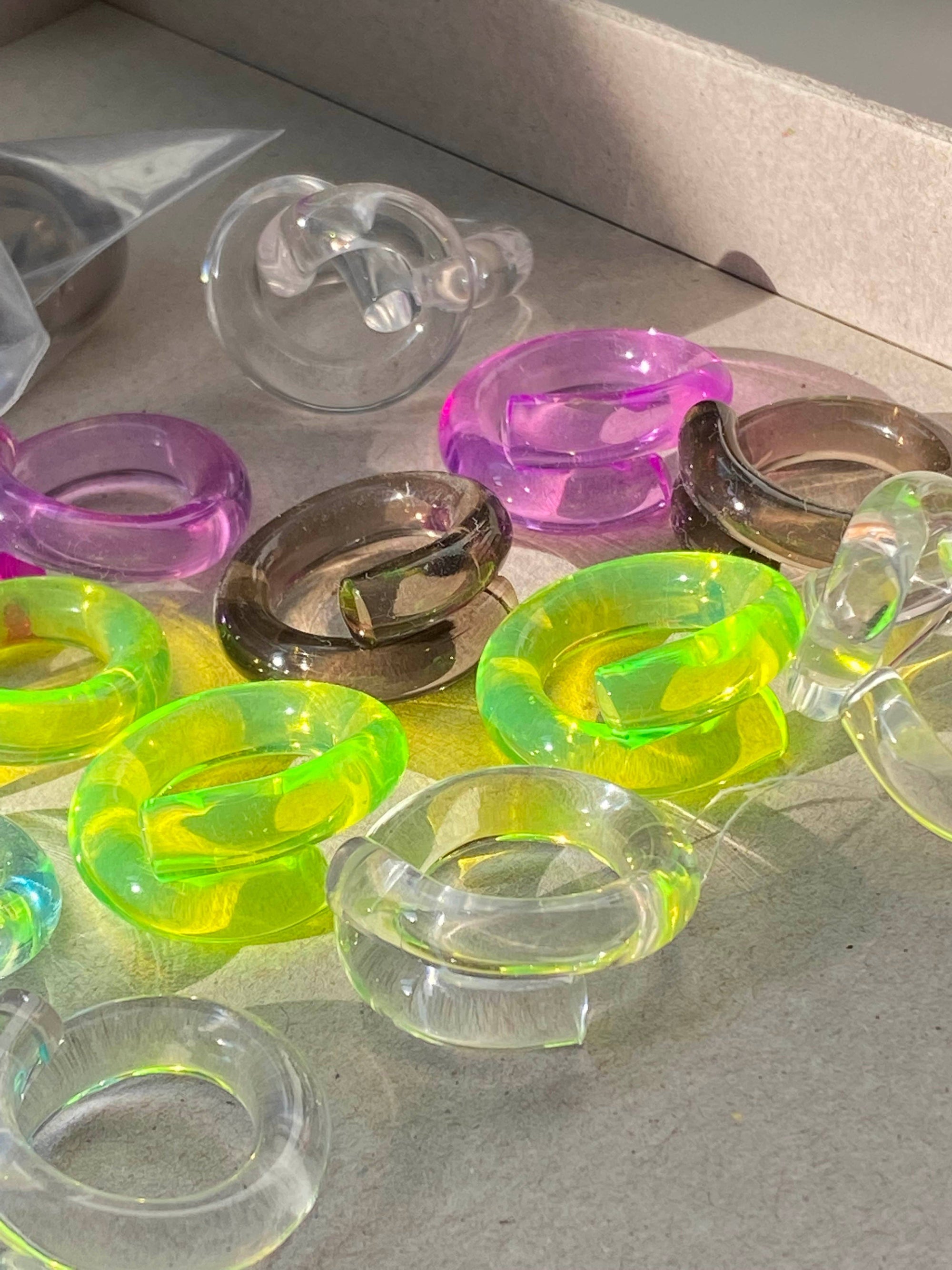 Lucite Wrap Ring