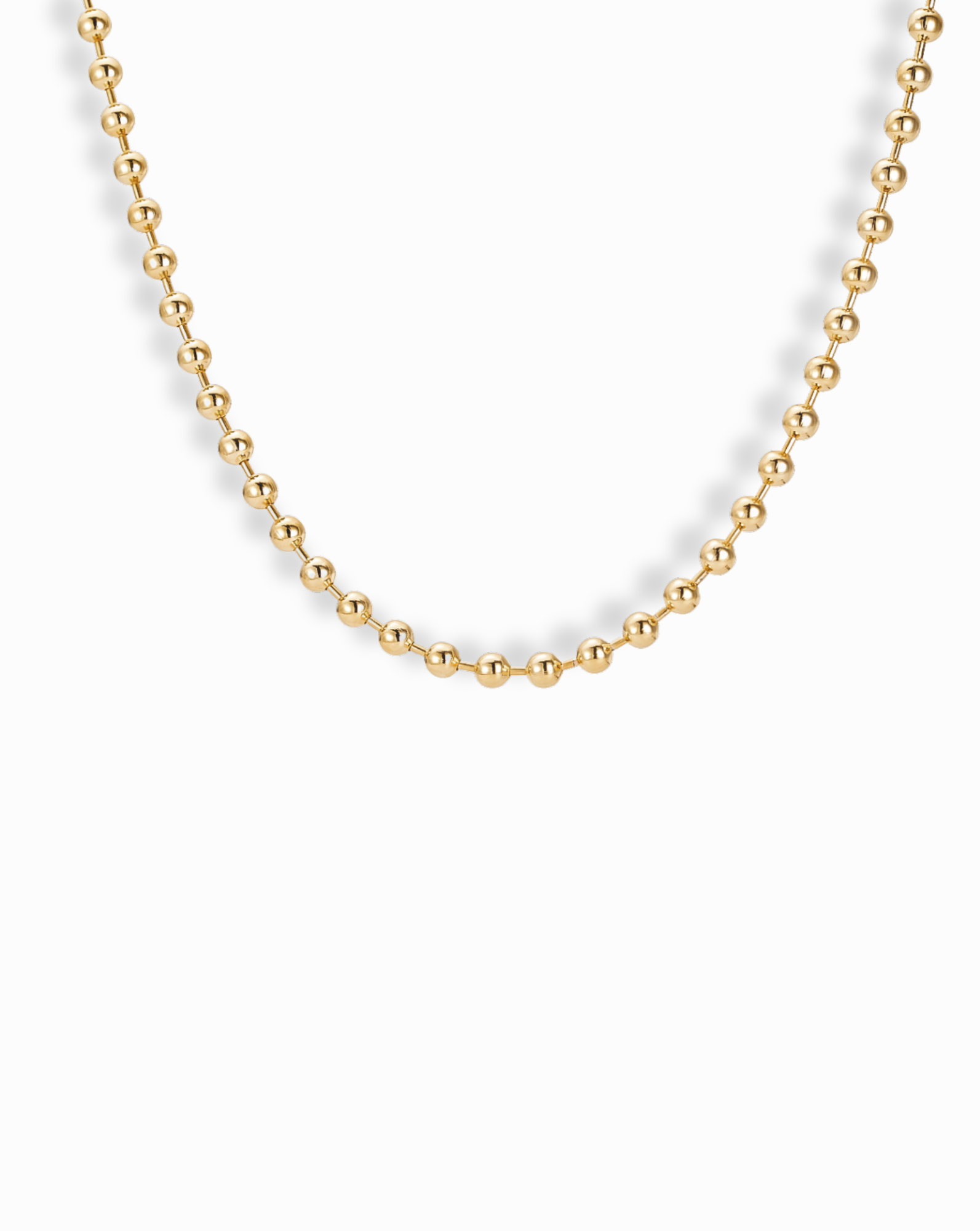 Gold Soren Ball Chain Necklace