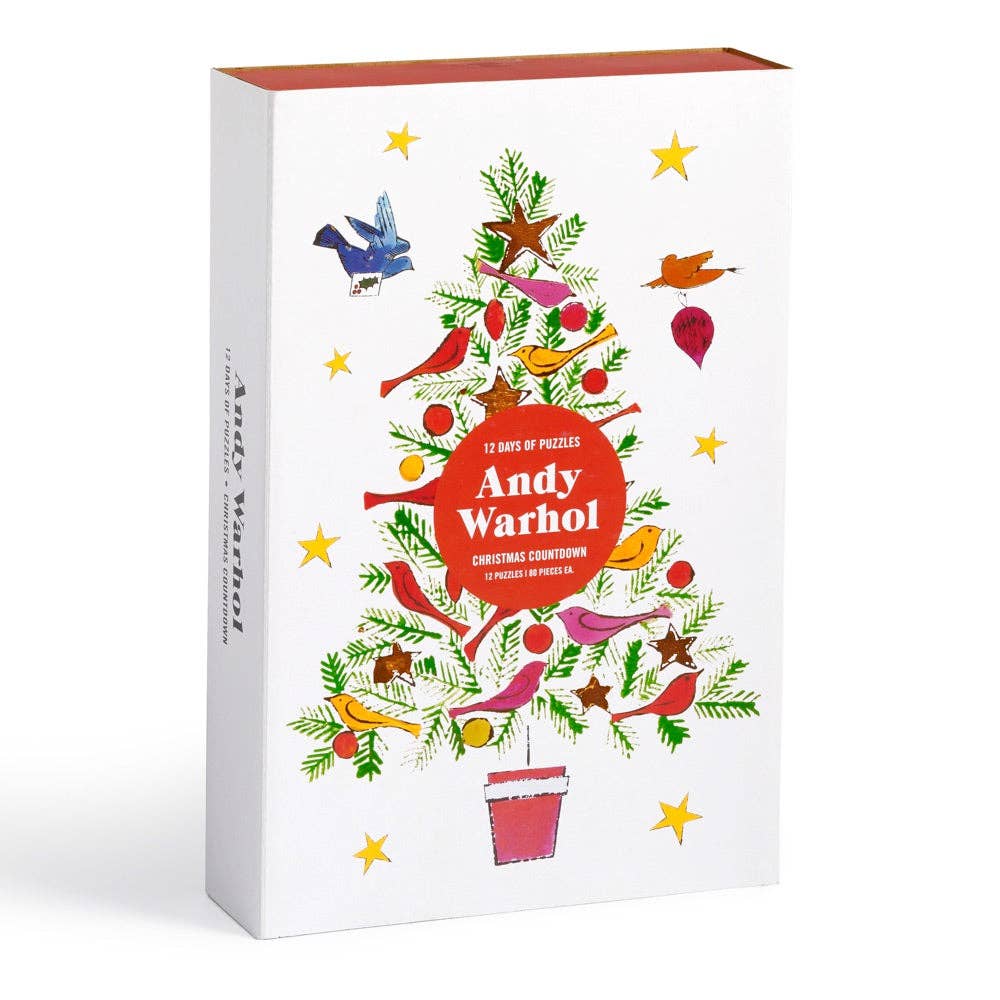 Andy Warhol Christmas Countdown 12 Days of Puzzles