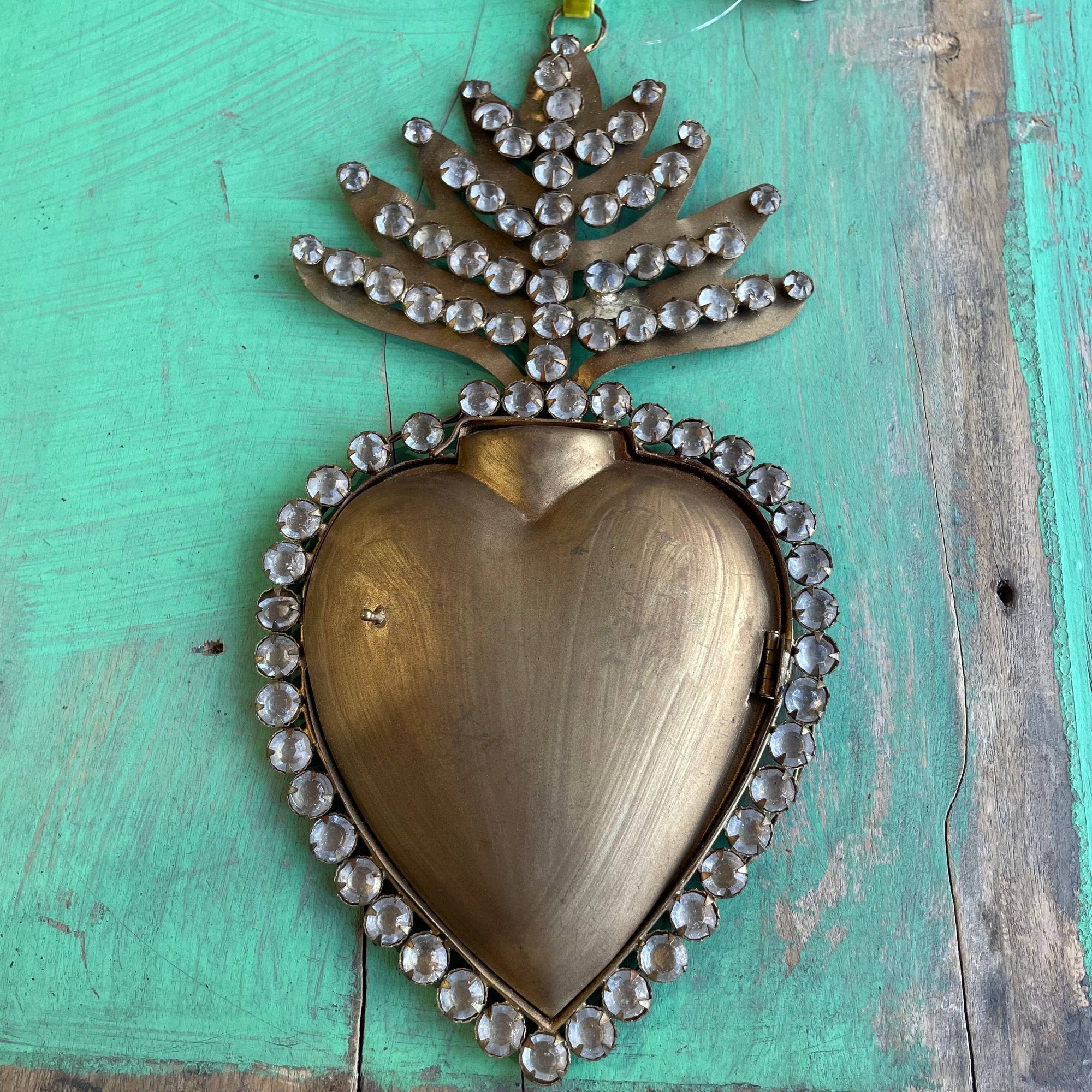 Jeweled Sacred Heart Box
