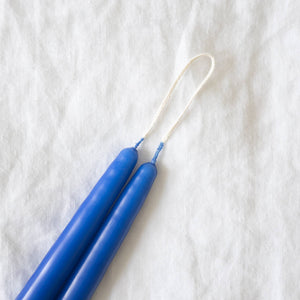 Majorelle Blue Taper Candles