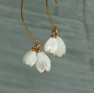 Pearl Snowdrop Earrings