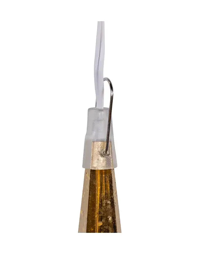 Gold Crack LED Moravian Star