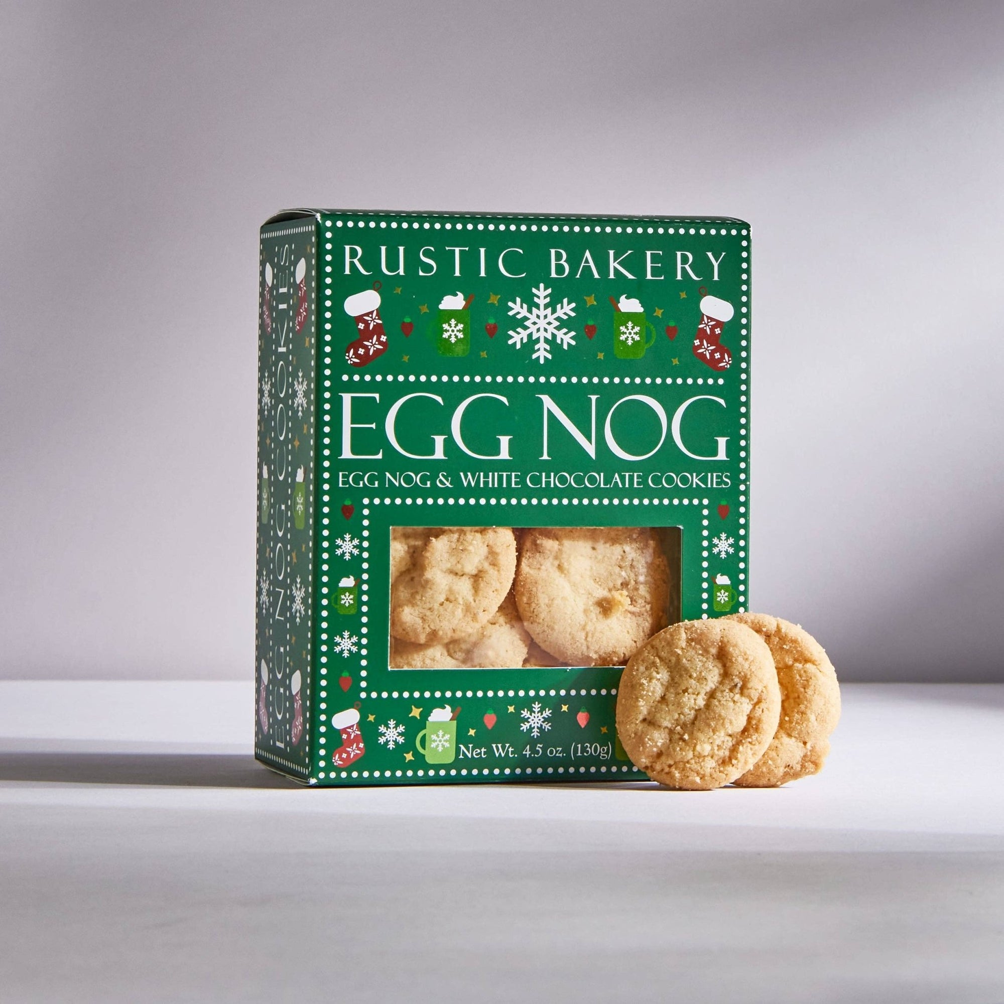 Egg Nog Cookies - Box Turtle