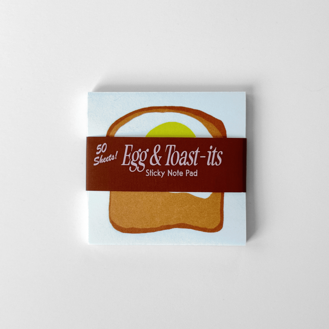 Egg & Toast - it Sticky Notes - Box Turtle