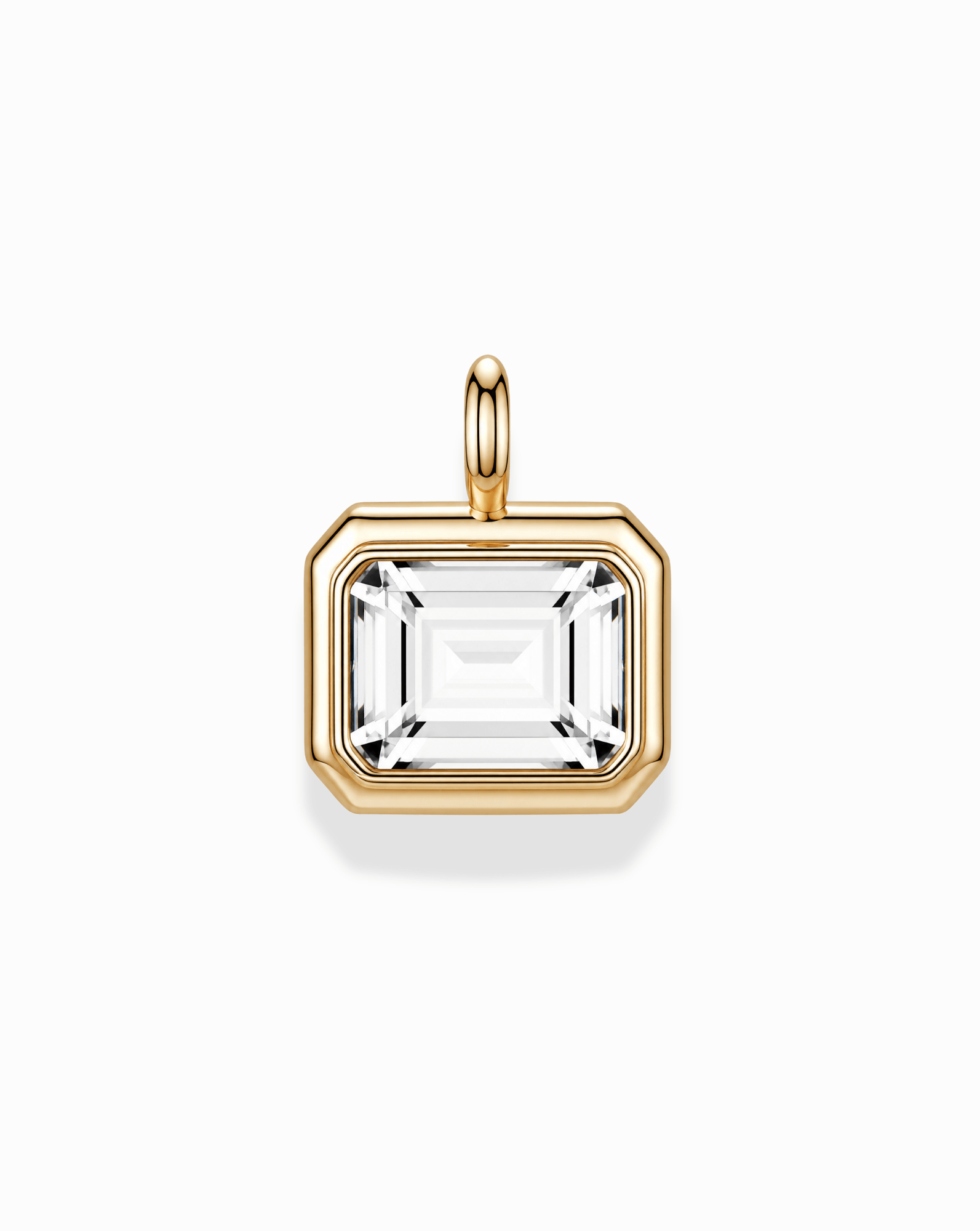 Elsie Sapphire Bezel Charm - Box Turtle