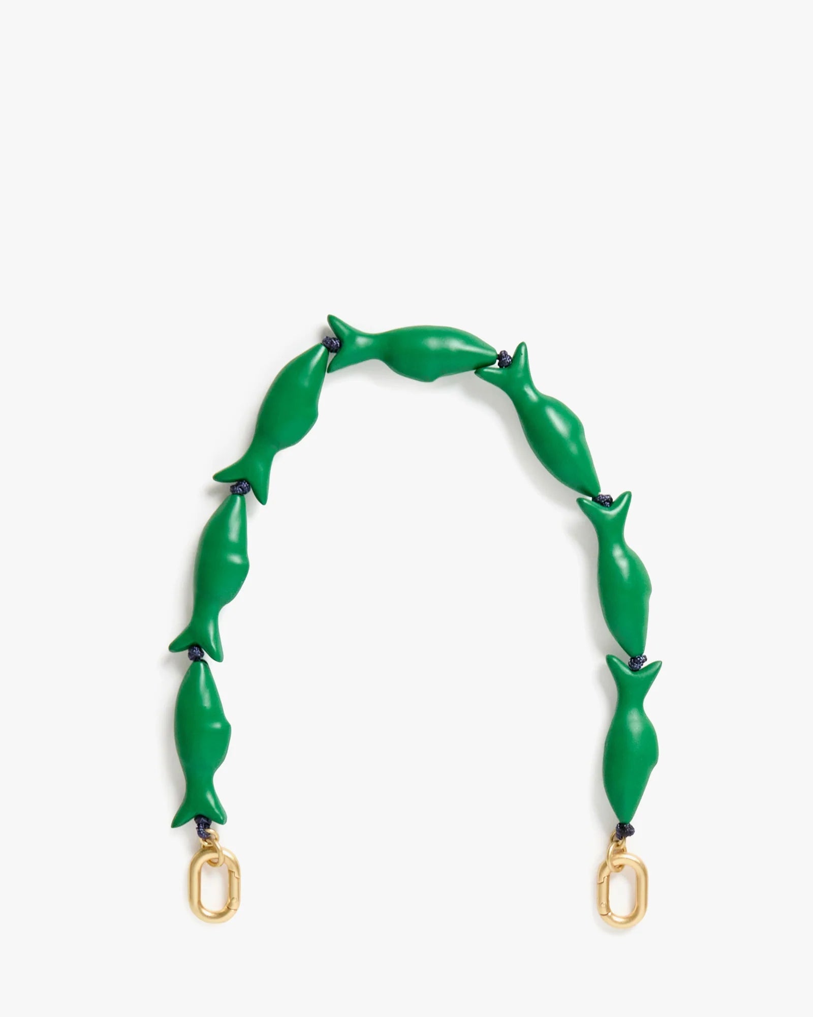 Emerald Sardine Shortie Strap - Box Turtle