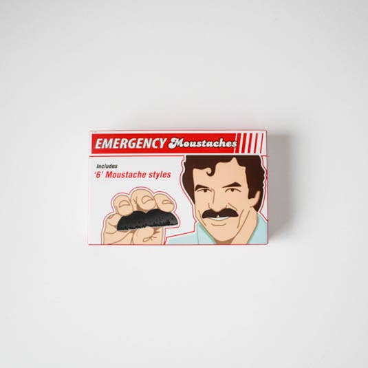 Emergency Moustaches Dress Up - Box Turtle