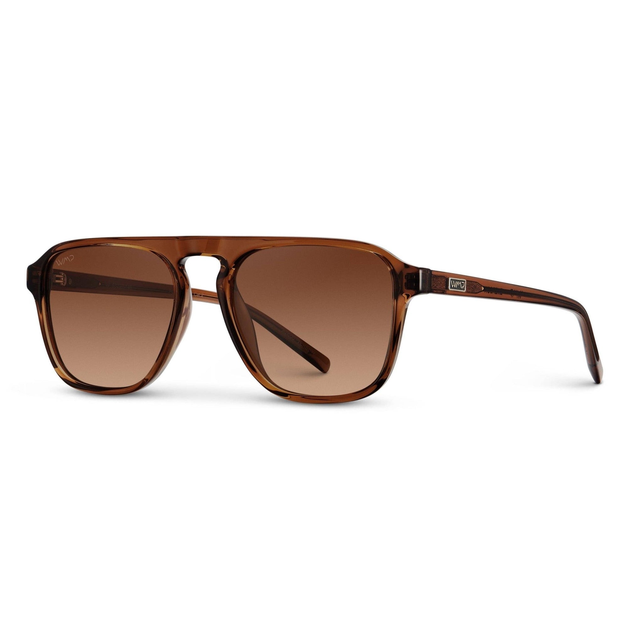 Emerson - Polarized Retro Aviator - Box Turtle