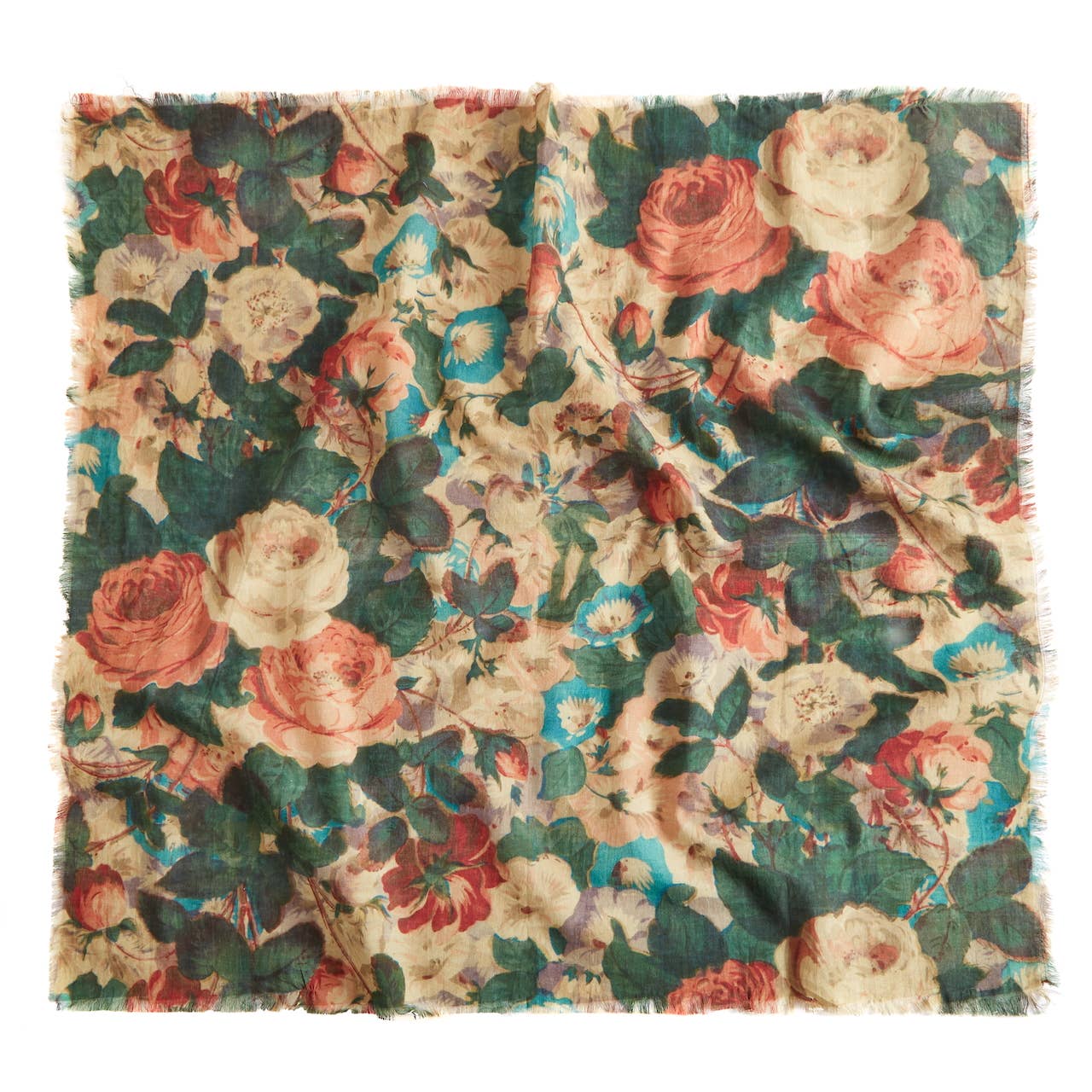 English Garden Voile Bandana - Box Turtle