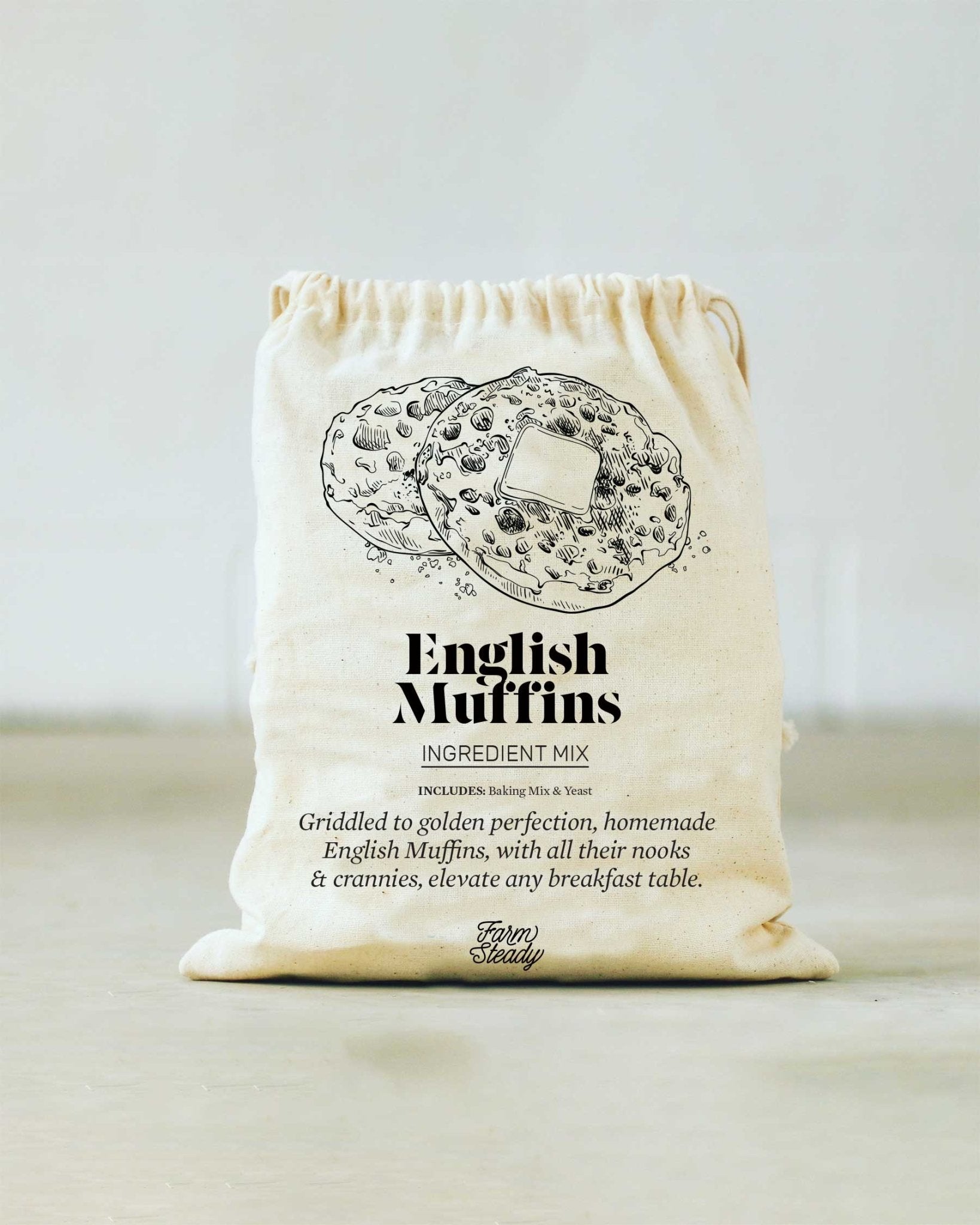 English Muffin Making Mix - Box Turtle