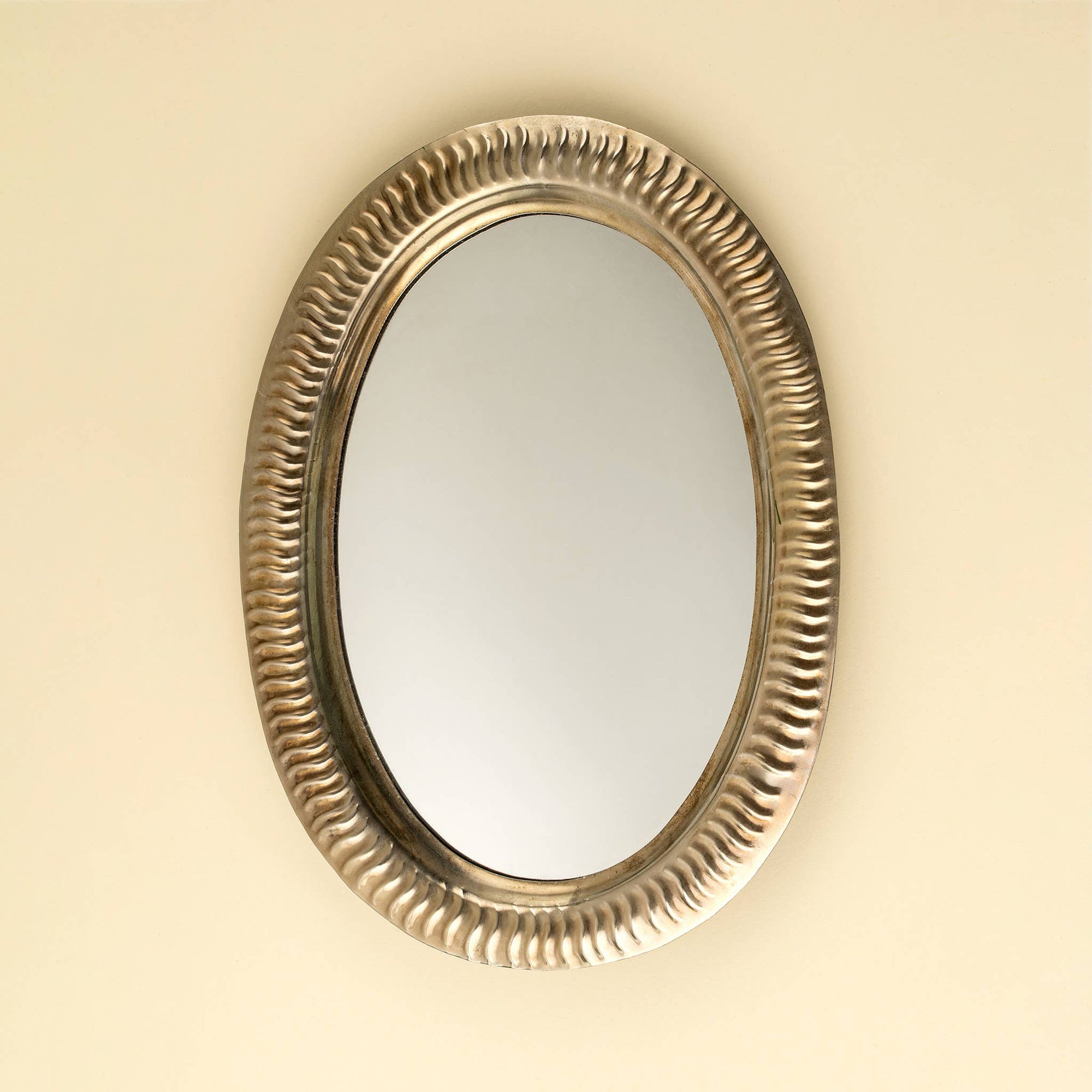 Equinox Oval Mirror - Box Turtle