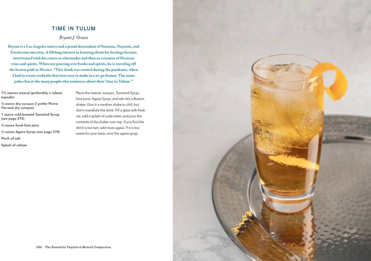 Essential Tequila & Mezcal Companion Cocktail Book - Box Turtle