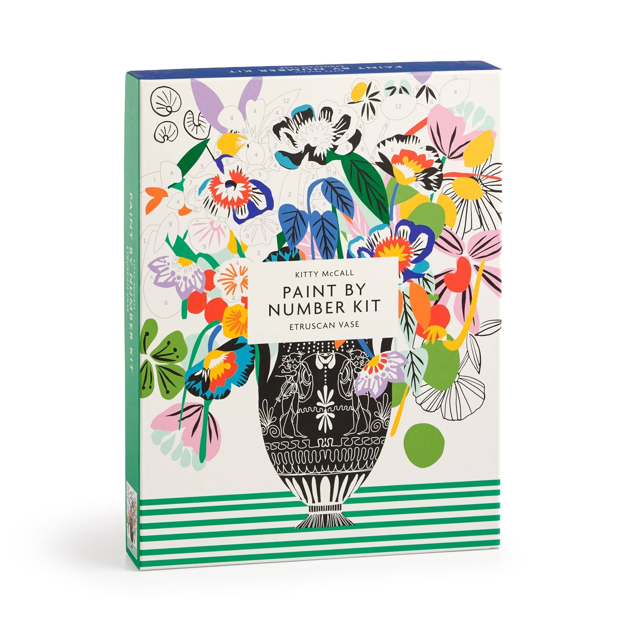 Etruscan Vase Paint by Numbers - Box Turtle