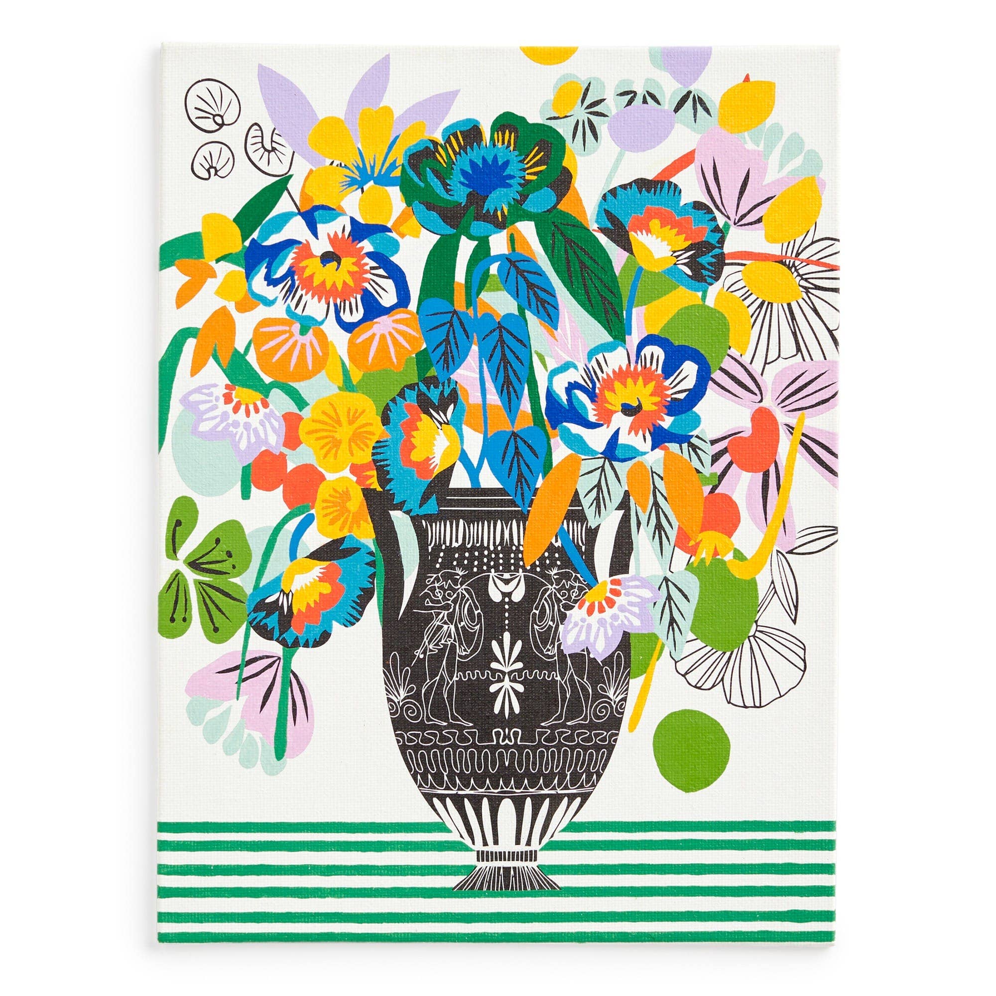 Etruscan Vase Paint by Numbers - Box Turtle
