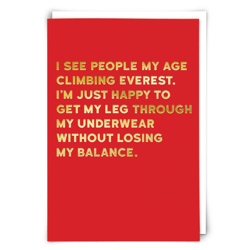 Everest Underwear Card - Box Turtle