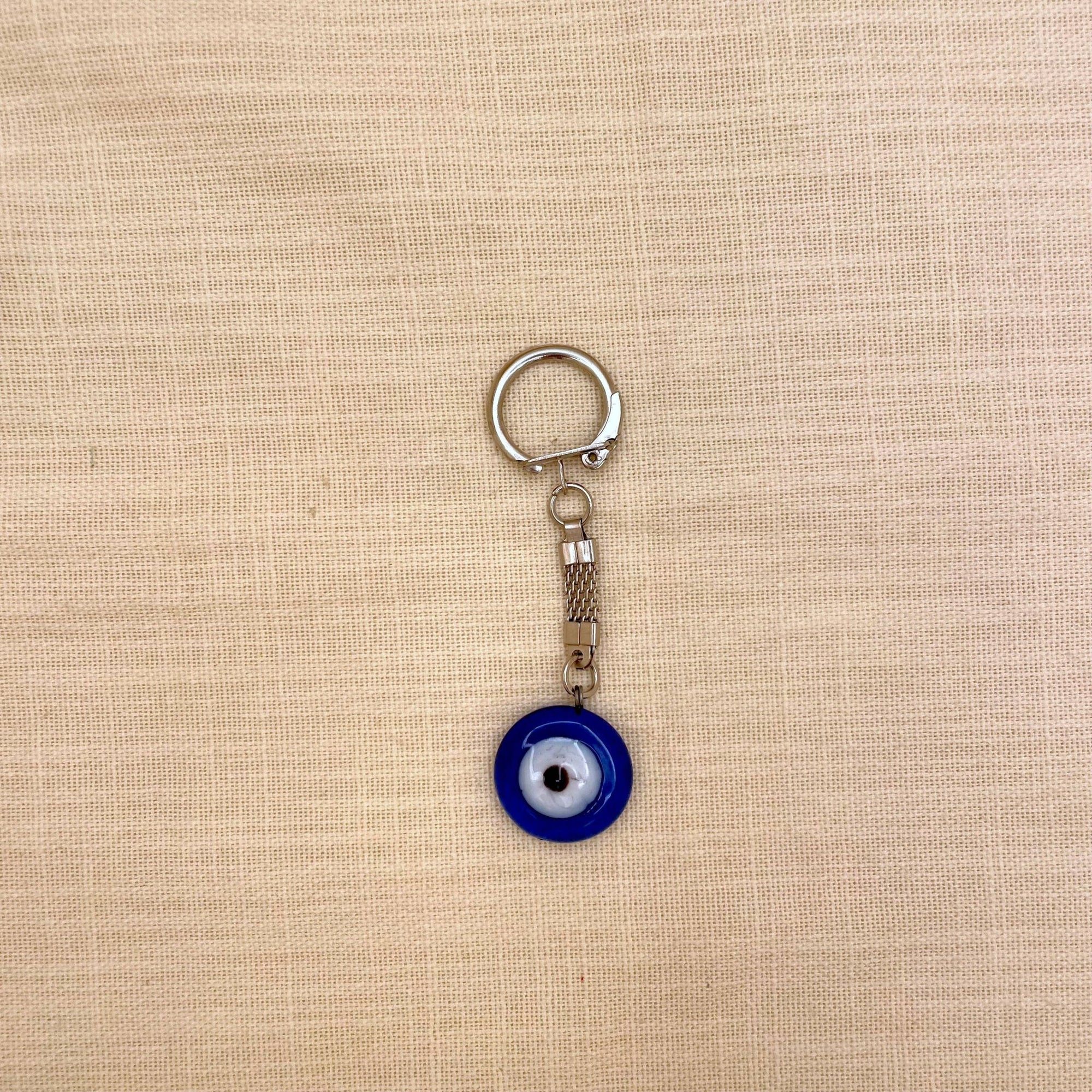 Evil Eye Keychain - Box Turtle