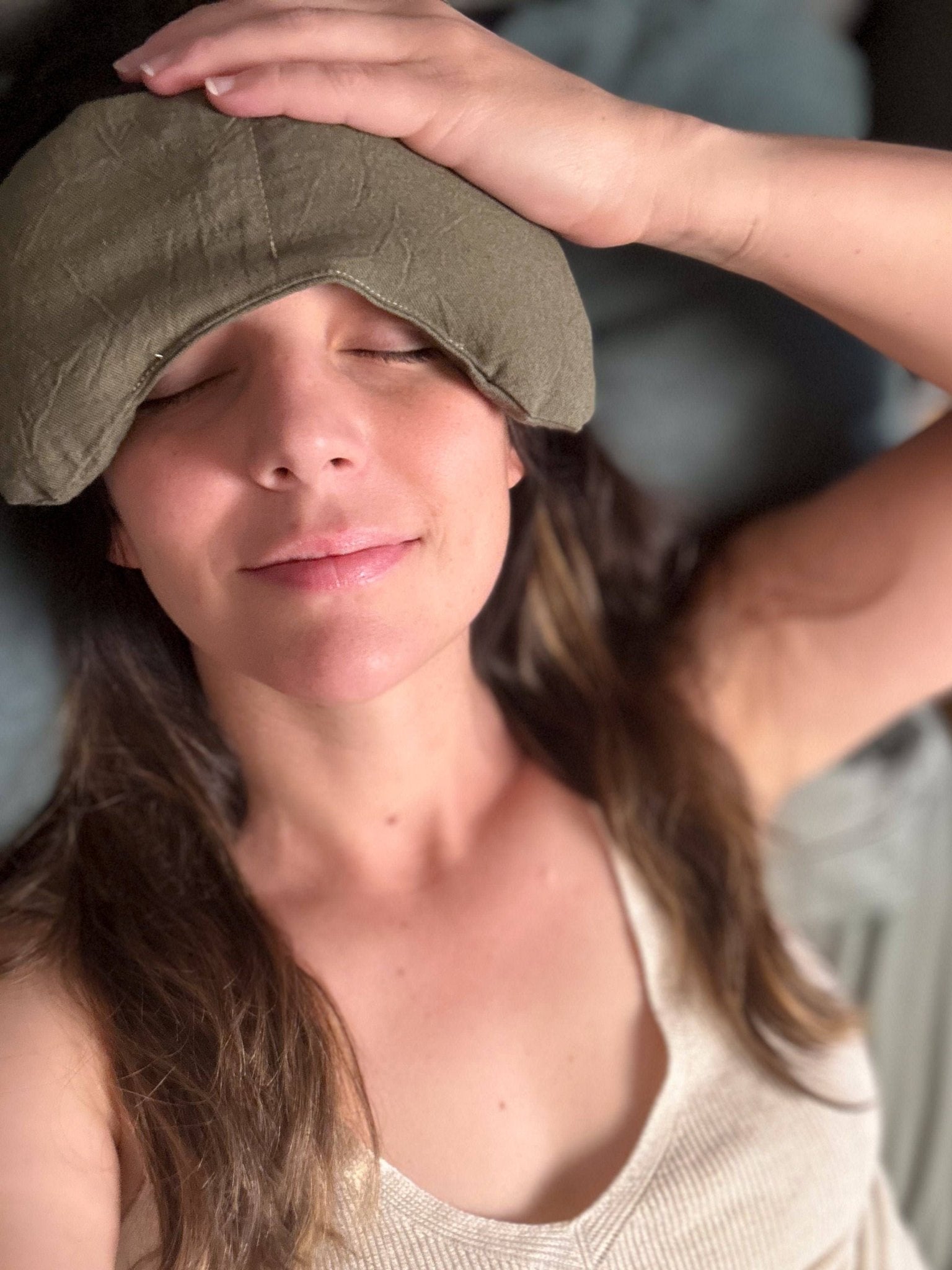 Eye Mask - Olive - Box Turtle