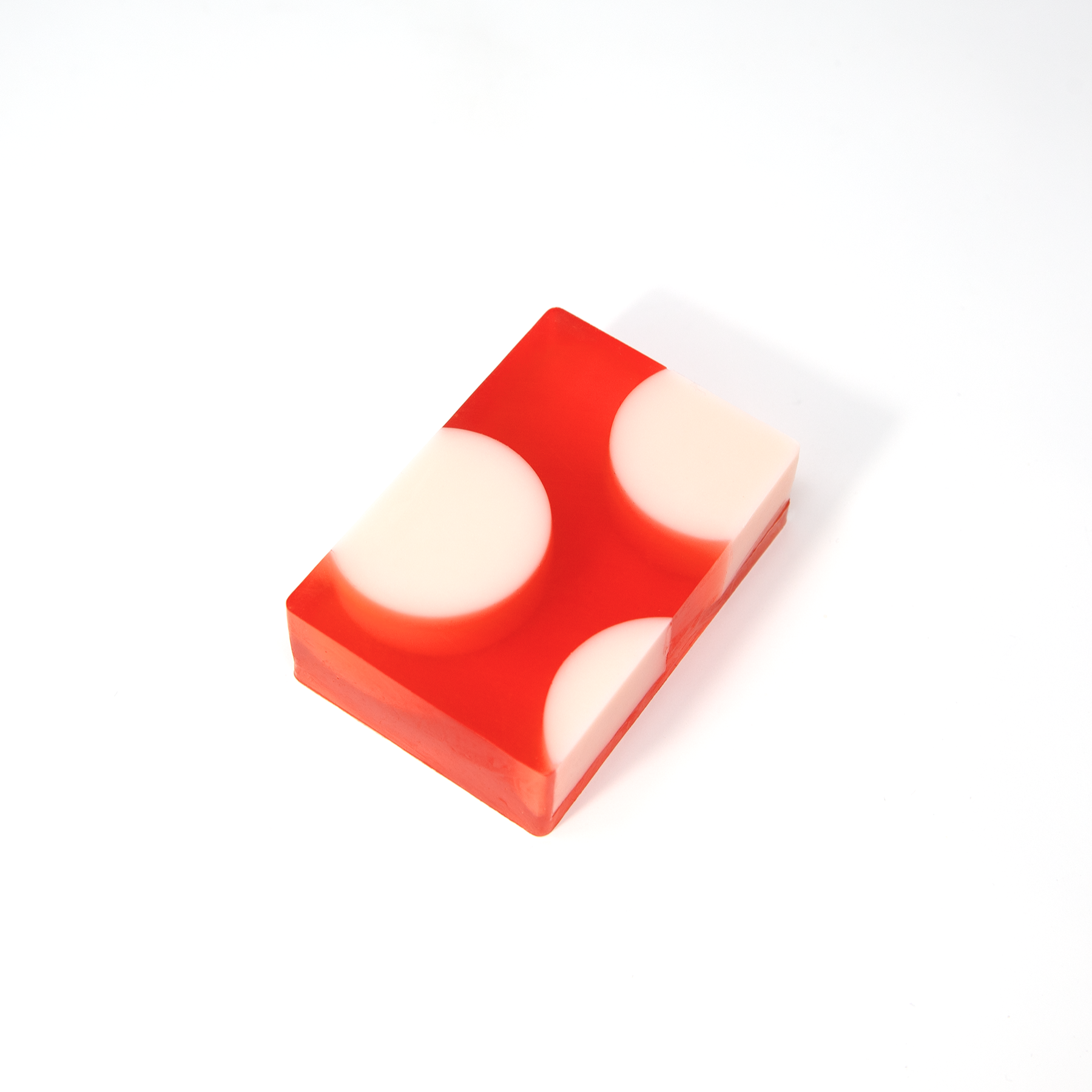 Polka Dot Soap - Scarlet