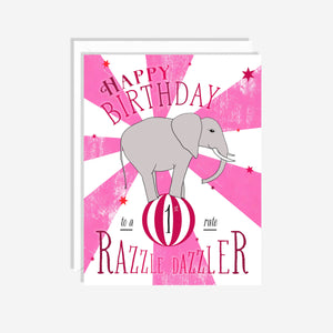 Razzle Dazzler Card