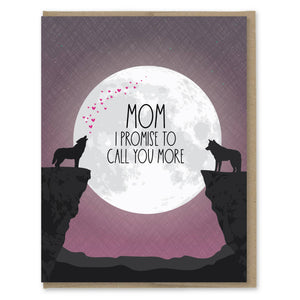 Call More Mother's Day Card