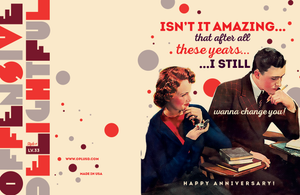 All These Years Anniversary Card