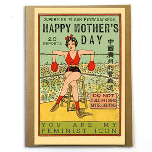 Feminist Icon Mother's Day Card