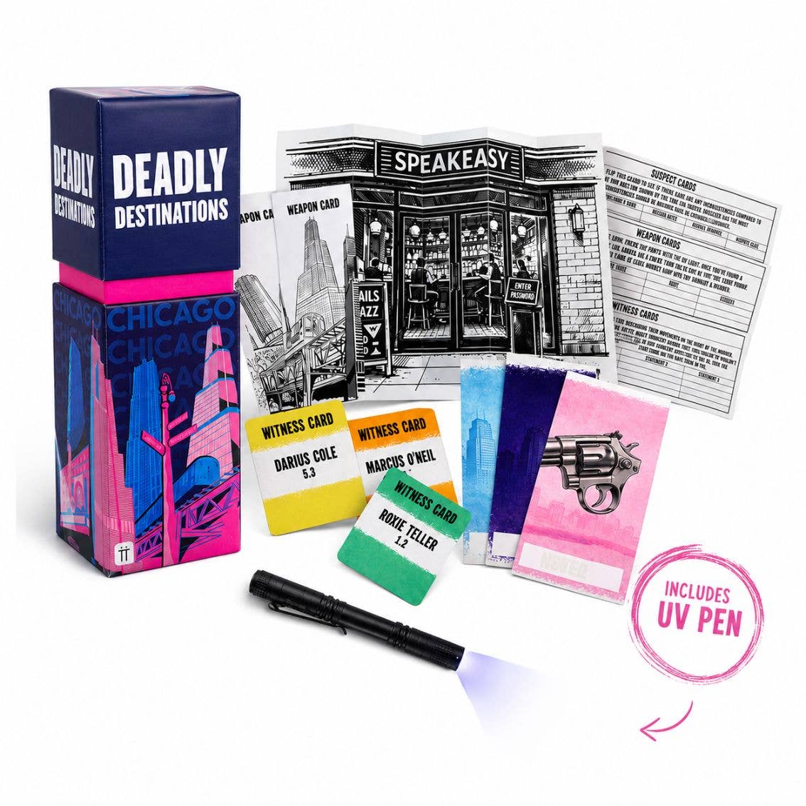 Chicago Murder Mystery Game