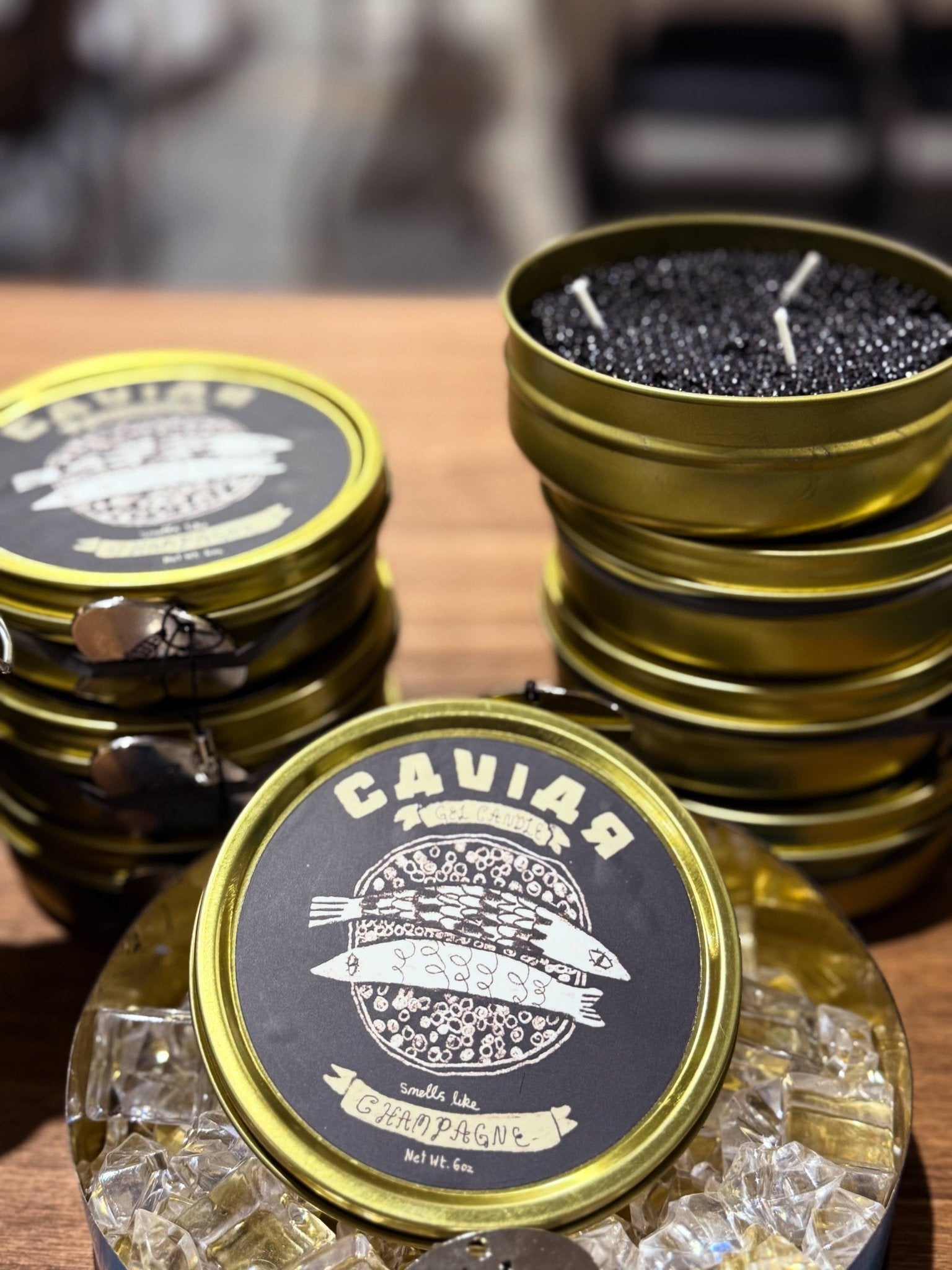 Fancy Caviar Candle - Box Turtle