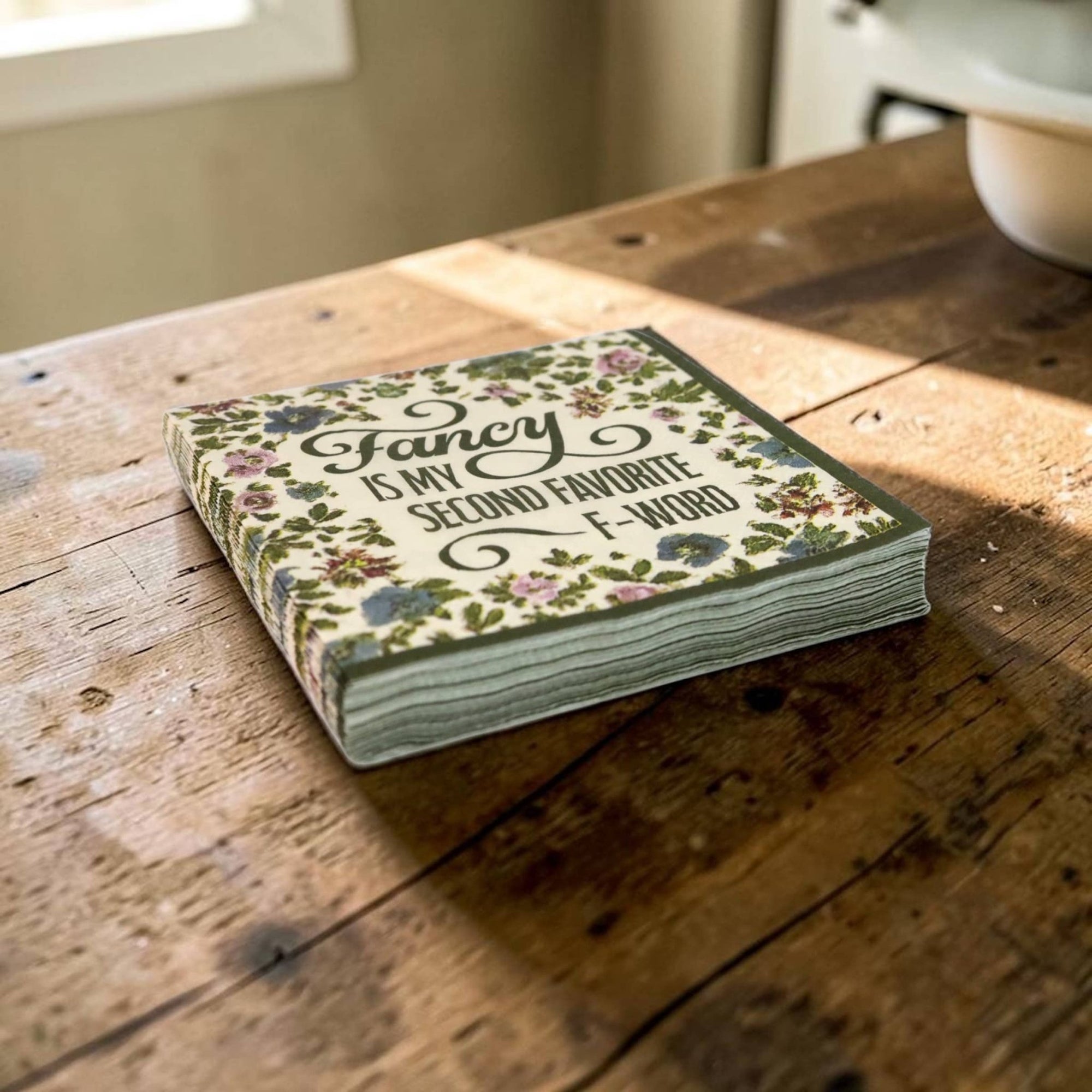 Fancy Is My Second Favorite F-Word - Cocktail Napkins - Box Turtle