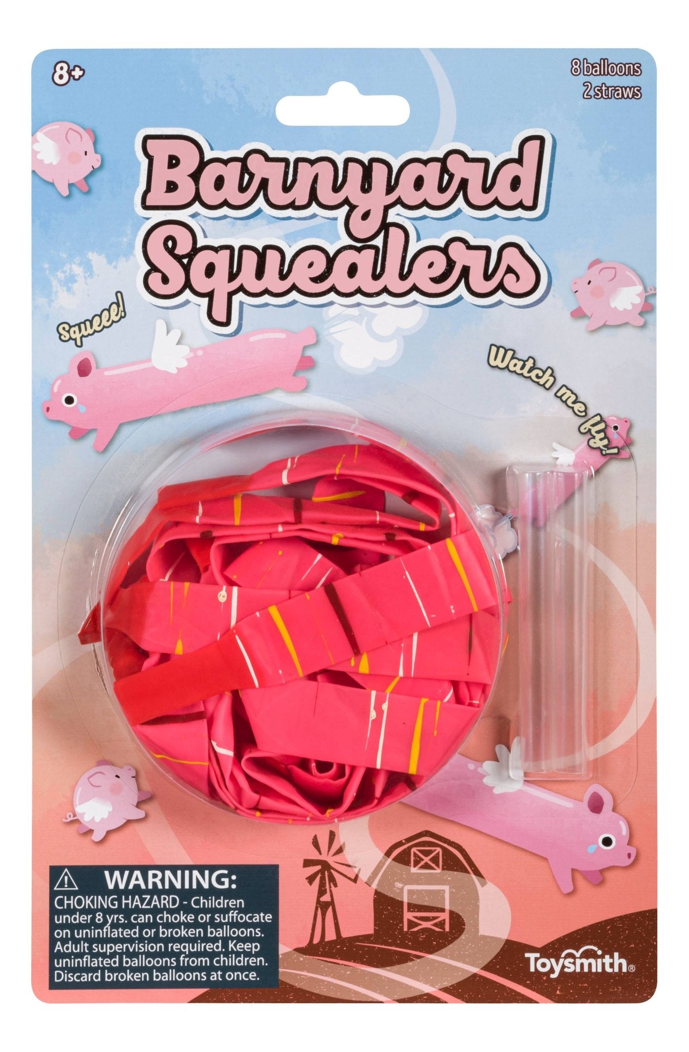 Farm Fresh Barnyard Squealer Balloons - Box Turtle