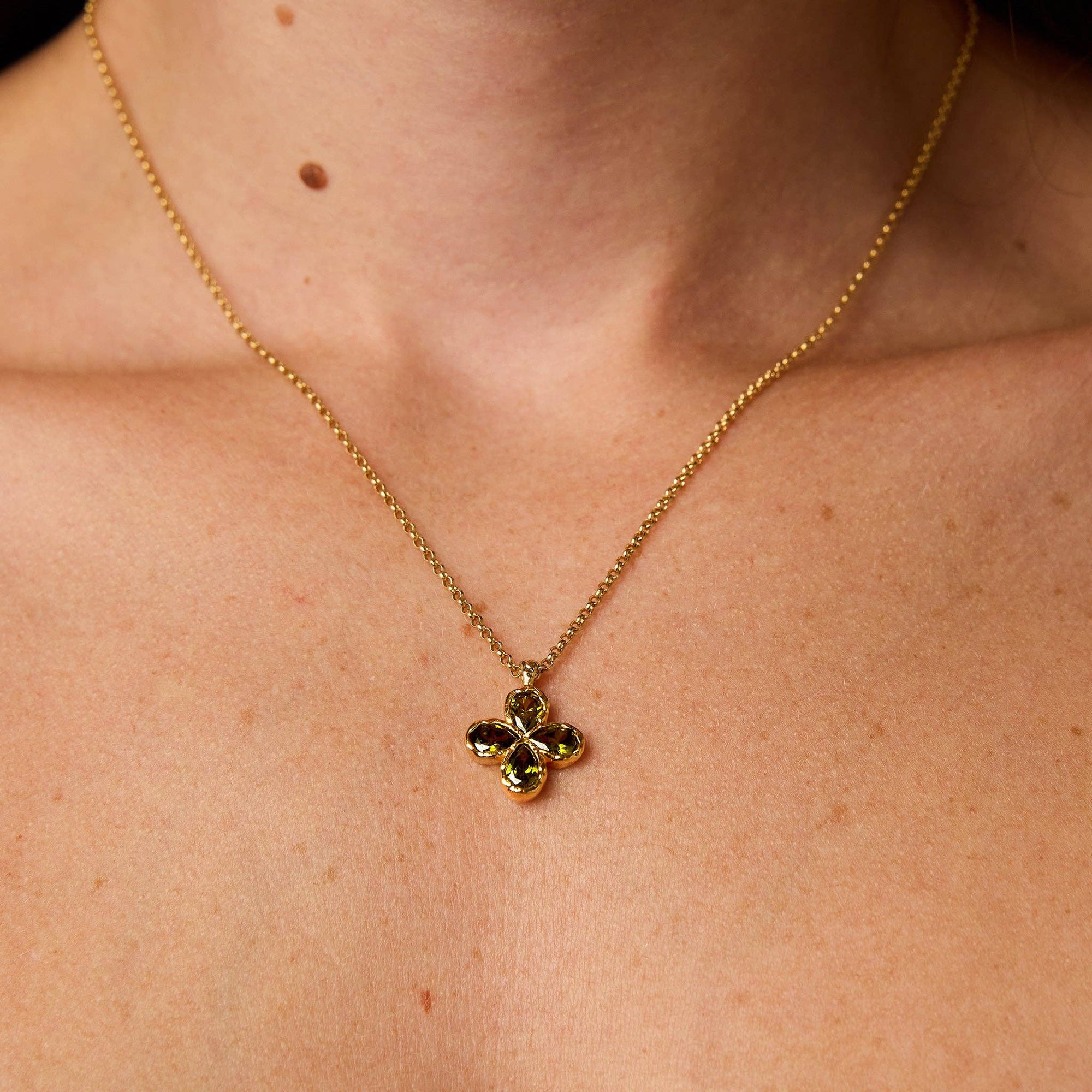 Fausta Necklace - Box Turtle