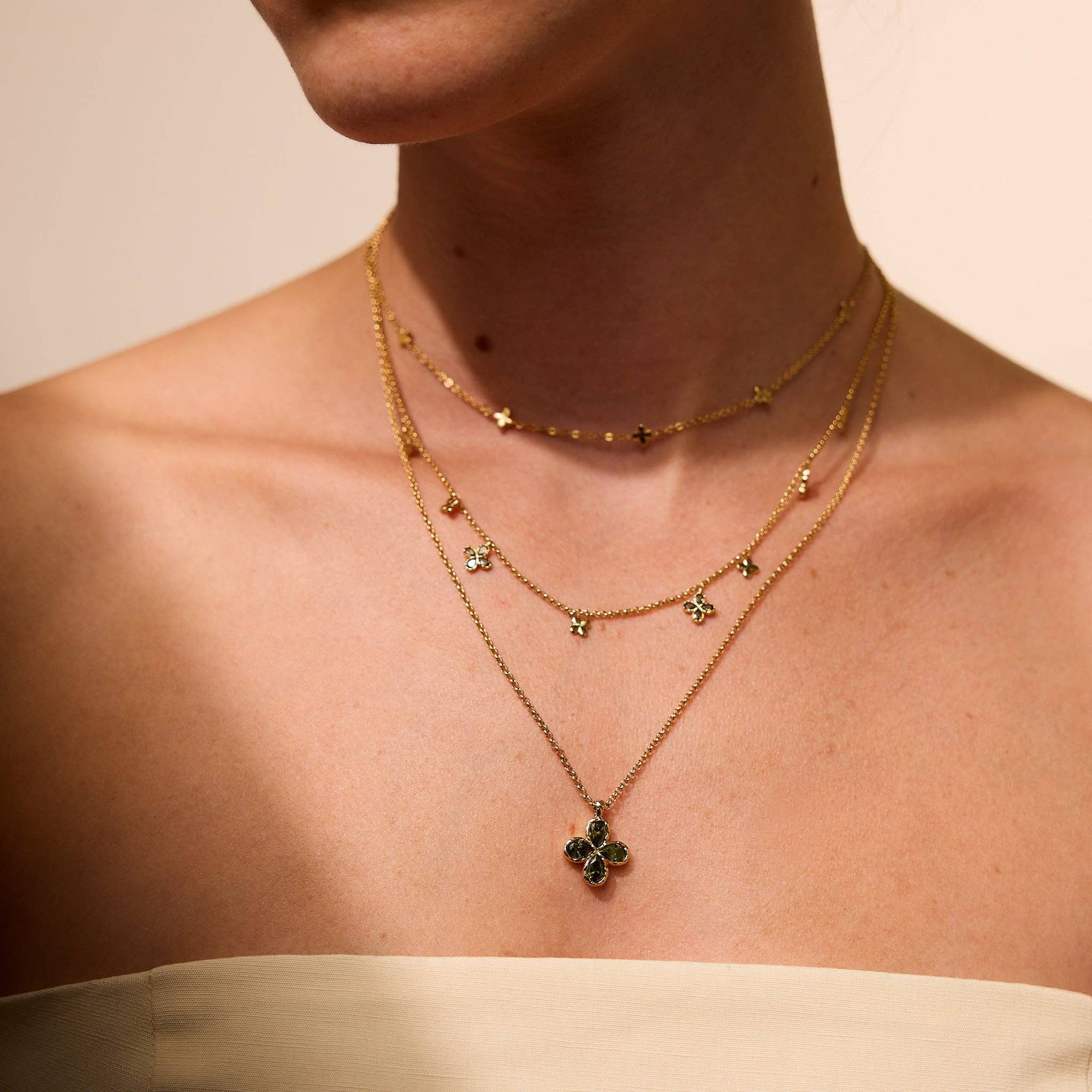 Fausta Necklace - Box Turtle