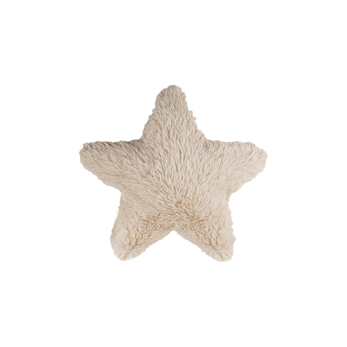 Faux Fur Star Shaped Pillow - Box Turtle