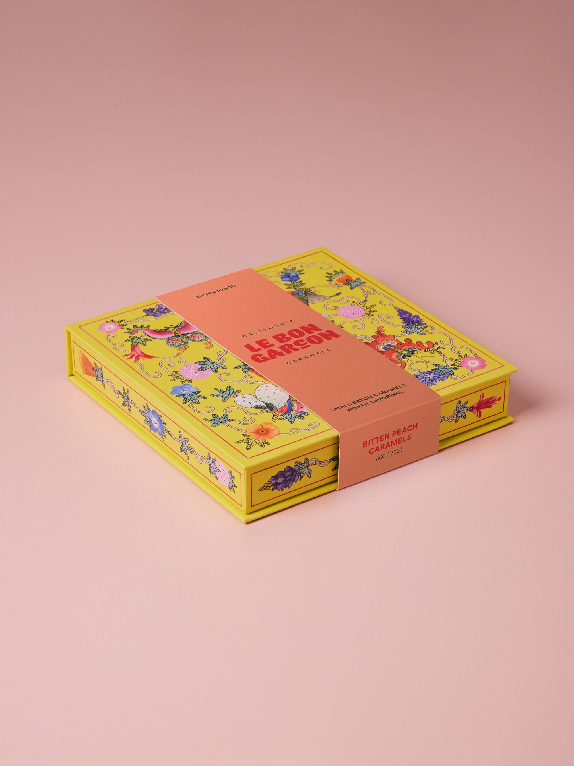 Bitten Peach Caramels Gift Box