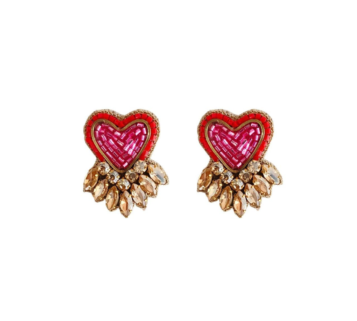 Hearts on Fire Mini Earrings