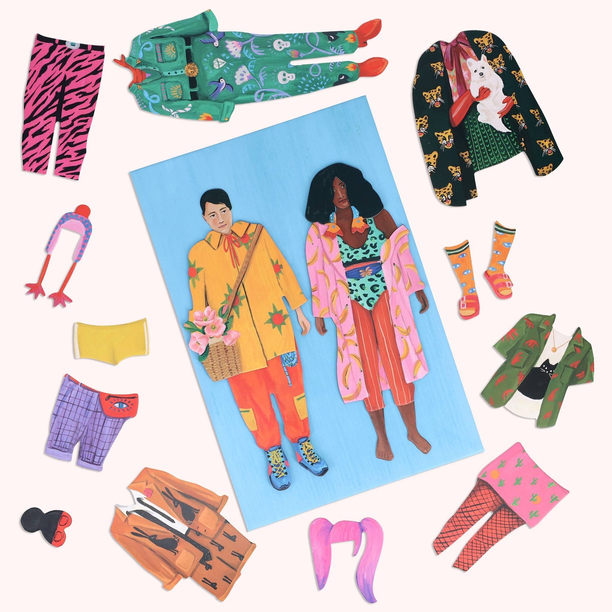 Fearless Fashion Magnetic Dolls - Box Turtle