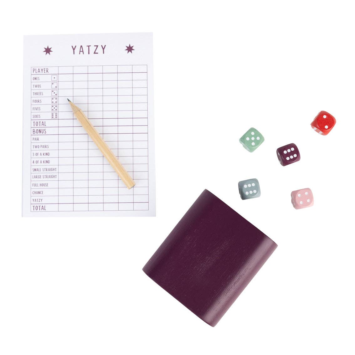 Yatzy Dice Game