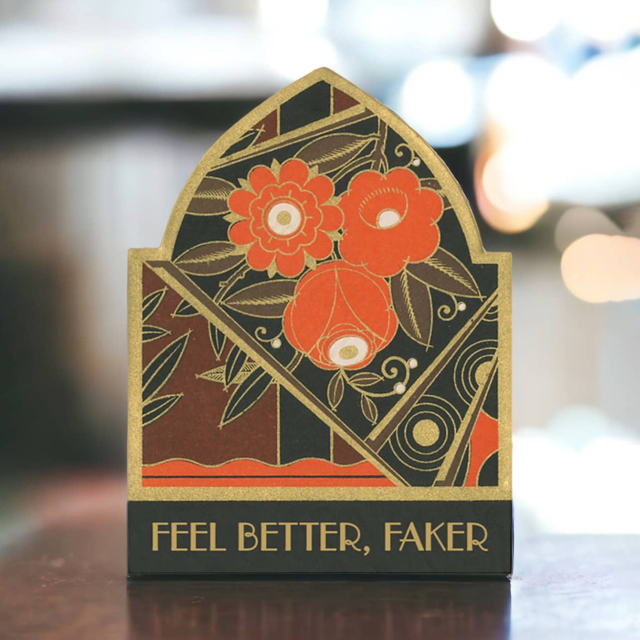 Feel Better, Faker Get Well Card - Box Turtle