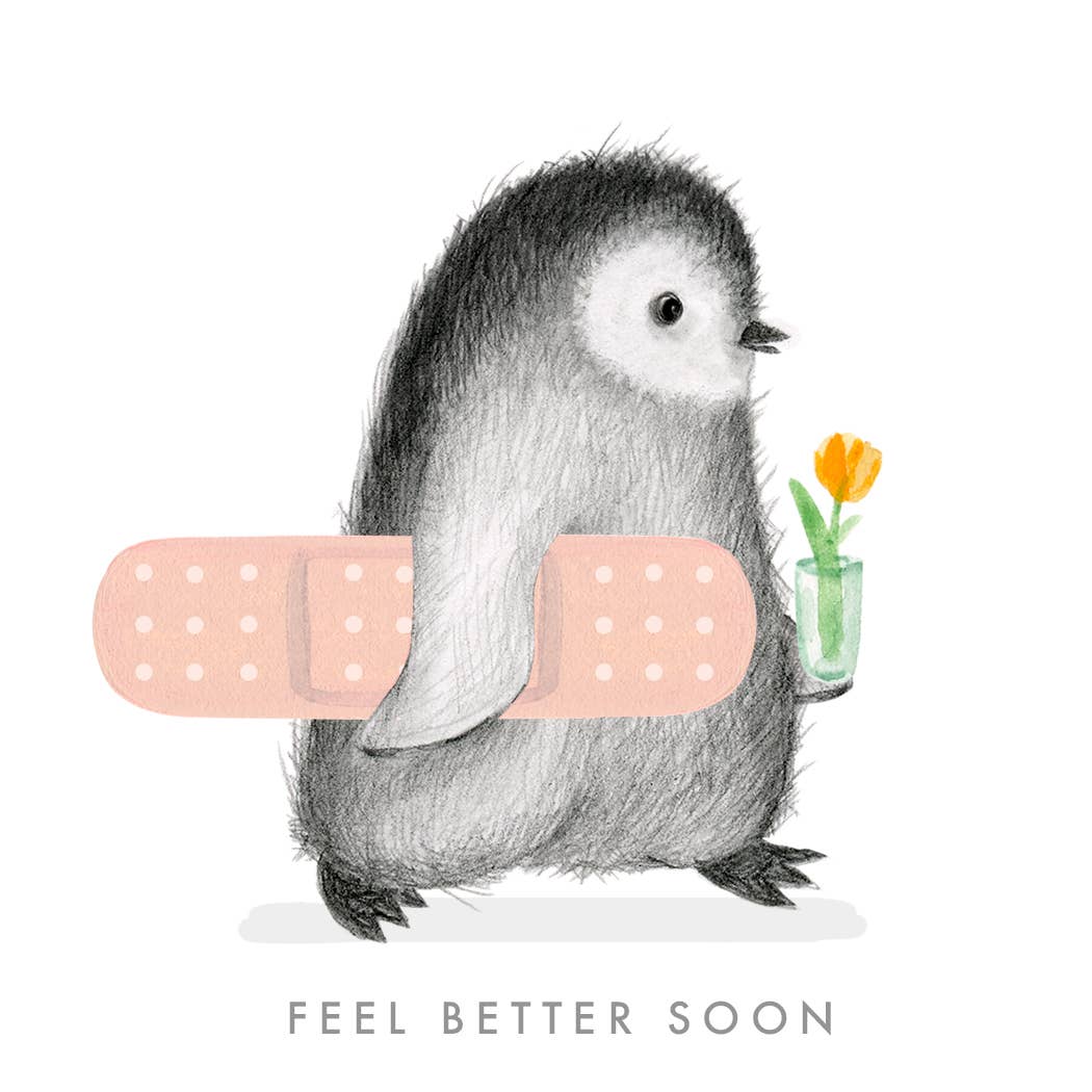 Feel Better Penguin - Box Turtle