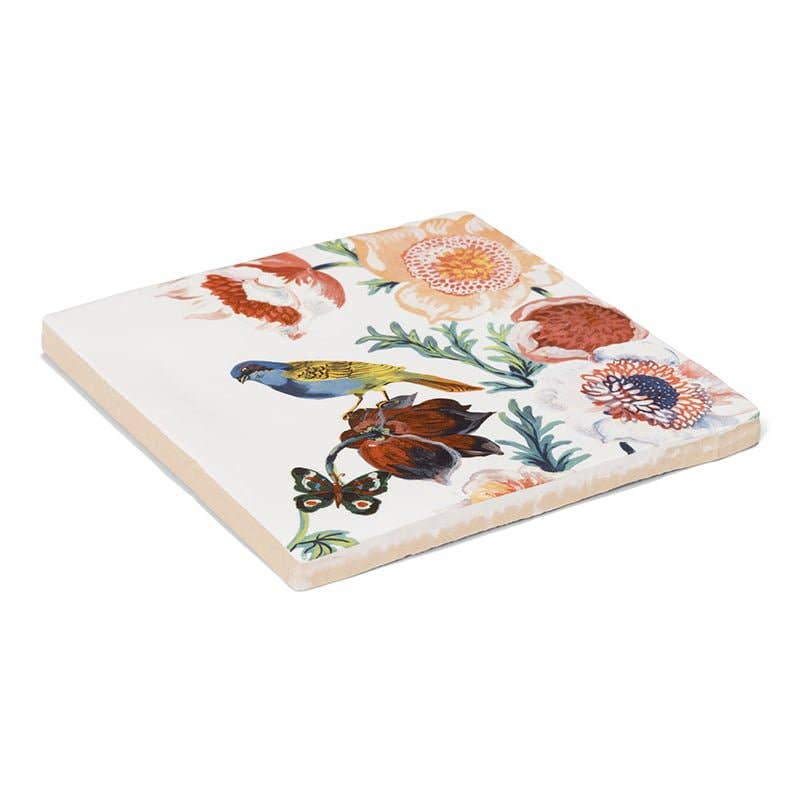 Feeling Floral StoryTile - Box Turtle