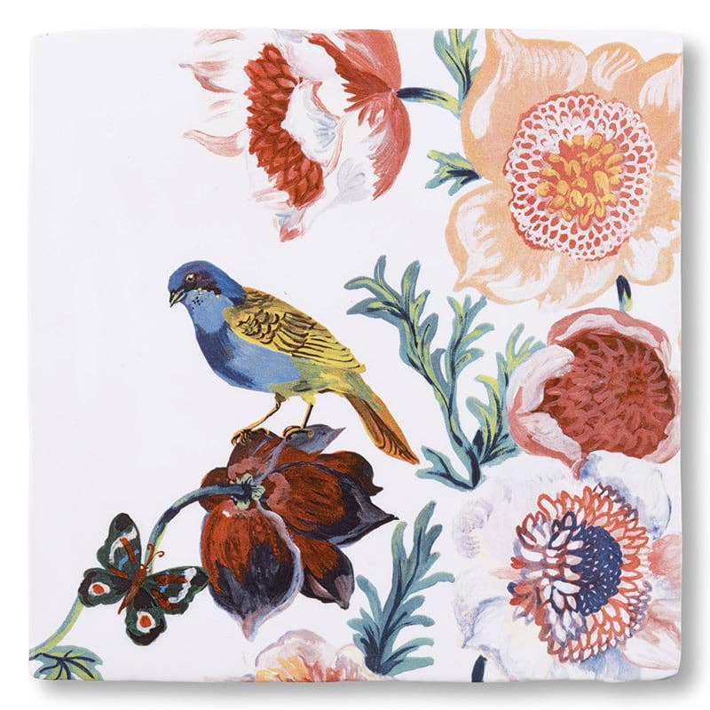Feeling Floral StoryTile - Box Turtle